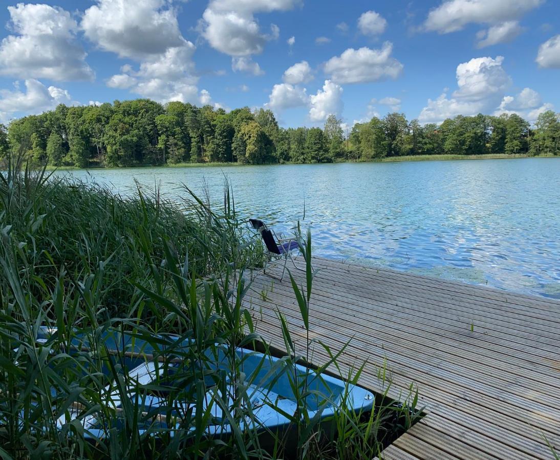 Miedzy Wodami - Domki Na Mazurach Mikolajki  Exterior photo