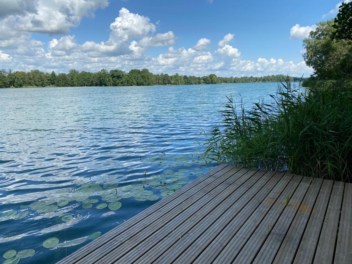 Miedzy Wodami - Domki Na Mazurach Mikolajki  Exterior photo